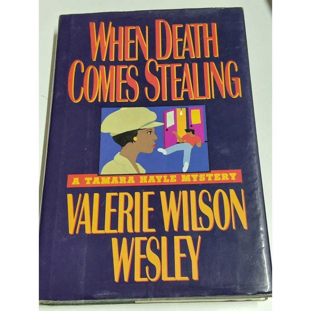 When Death Comes Stealing Valerie Wilson Wesley Tamara Hayle Mystery 1994 HC